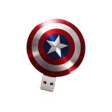 Infothink Marvel Captain America Slim Shield USB Flash Drive 16GB